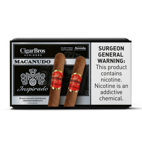 Macanudo Inspirado Orange 6x50 5 Pack (Toro Honduran Olancho Medium-Bodied) by CigarBros-1