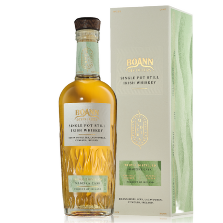 Boann Distilery Single Pot Still Irish Whiskey Madeira Cask