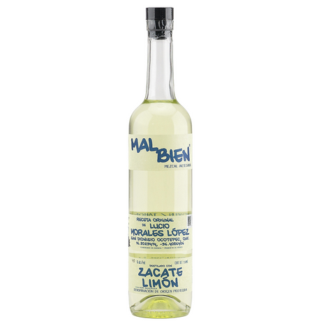 Mal Bien Mezcal Zacate Limon