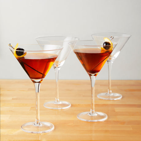 Manhattan Martini Glasses, Set of 4-3