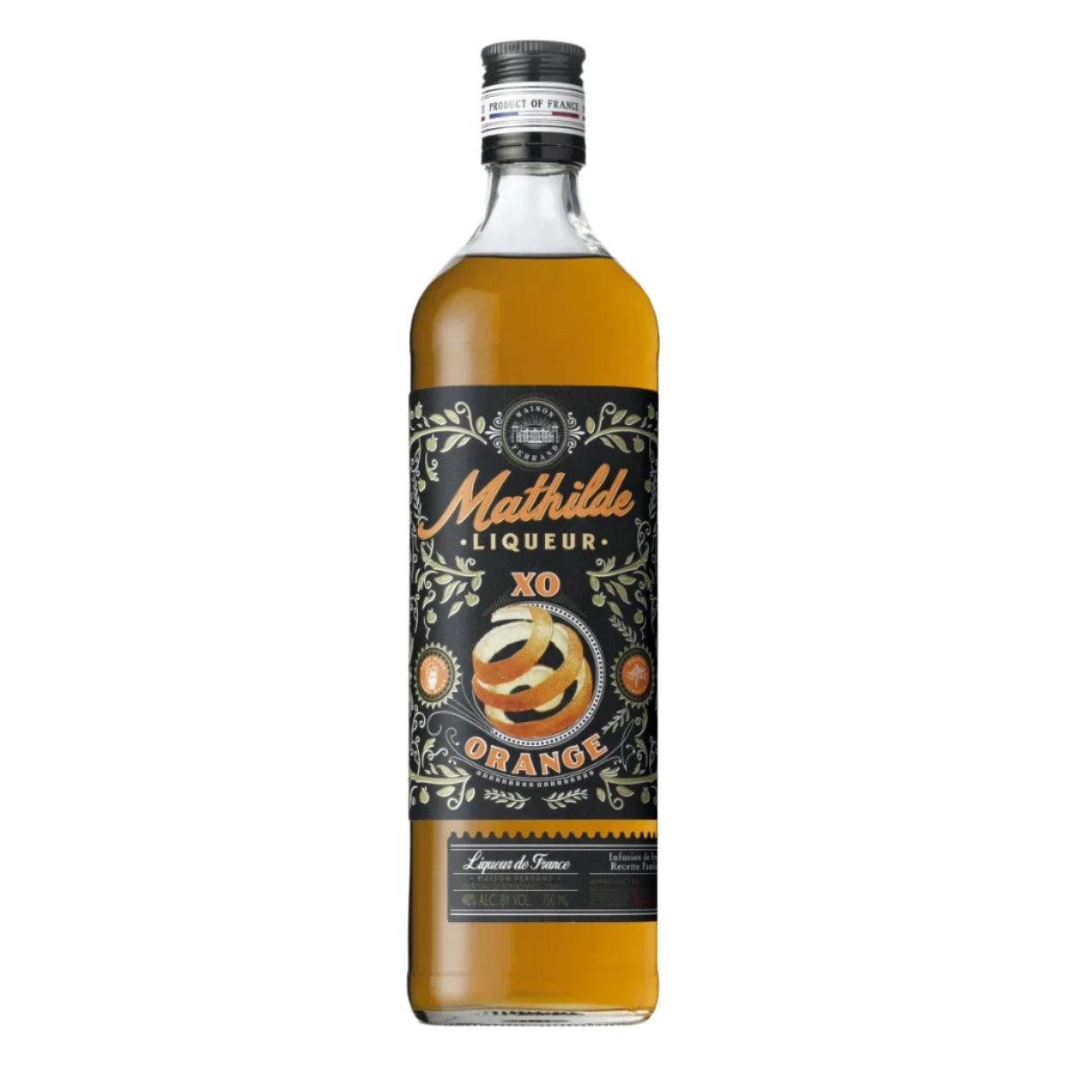 Mathilde Orange & Cognac Liqueur Grand Mathilde Xo