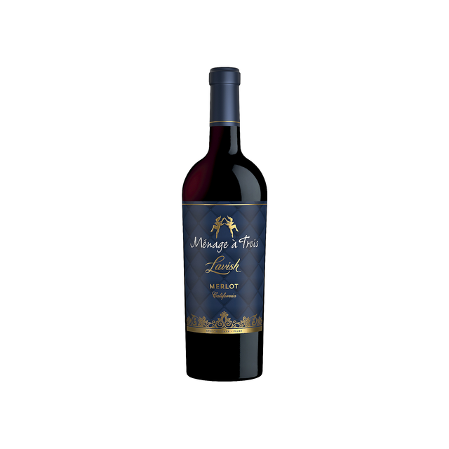 Menage A Trois Merlot Lavish California