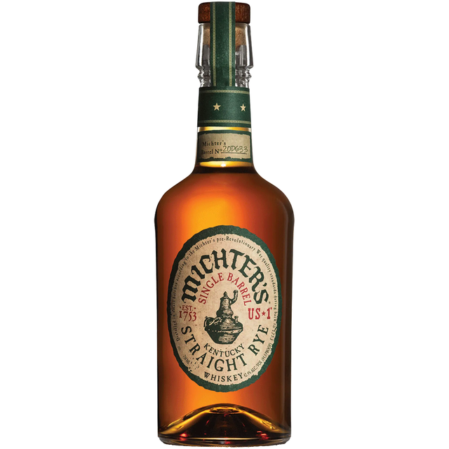 Michters US1 Single Barrel Straight Rye Whiskey