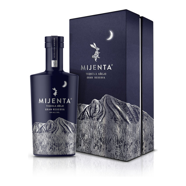 Mijenta Tequila Anejo Gran Reserva with gift box