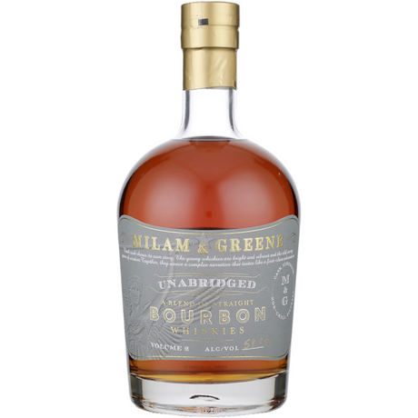 Milam & Greene Blended Bourbon Unabridged Volume-II 2 Year Whiskey