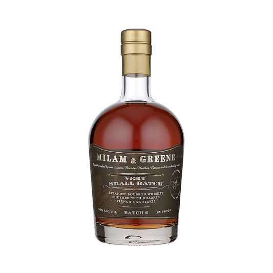 Milam & Greene Straight Bourbon Very Small Batch Finished With Charred French Oak 108