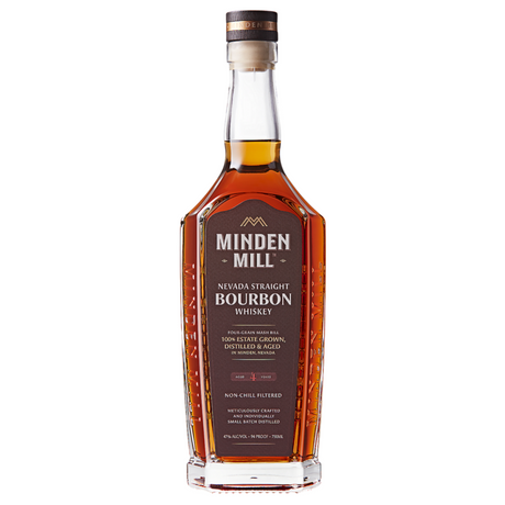 Minden Mill Straight Bourbon 4 Year Whiskey