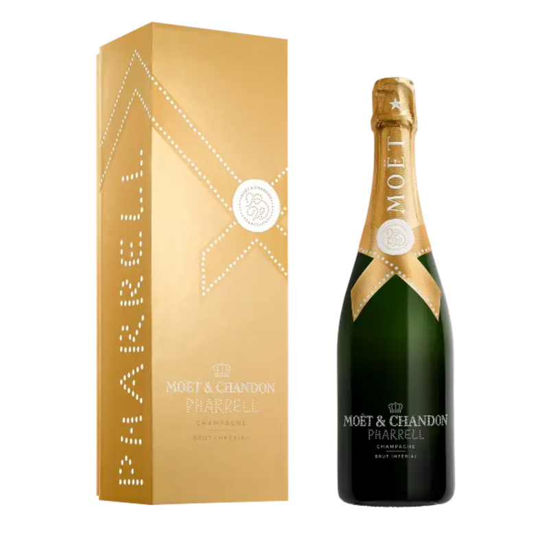 Moet & Chandon Champagne Brut Imperial Pharrell W/ Gift Box 750 ml
