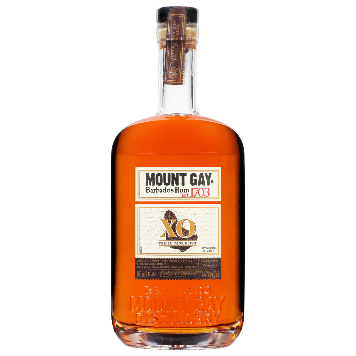 Mount Gay XO Triple Cask Blended Rum