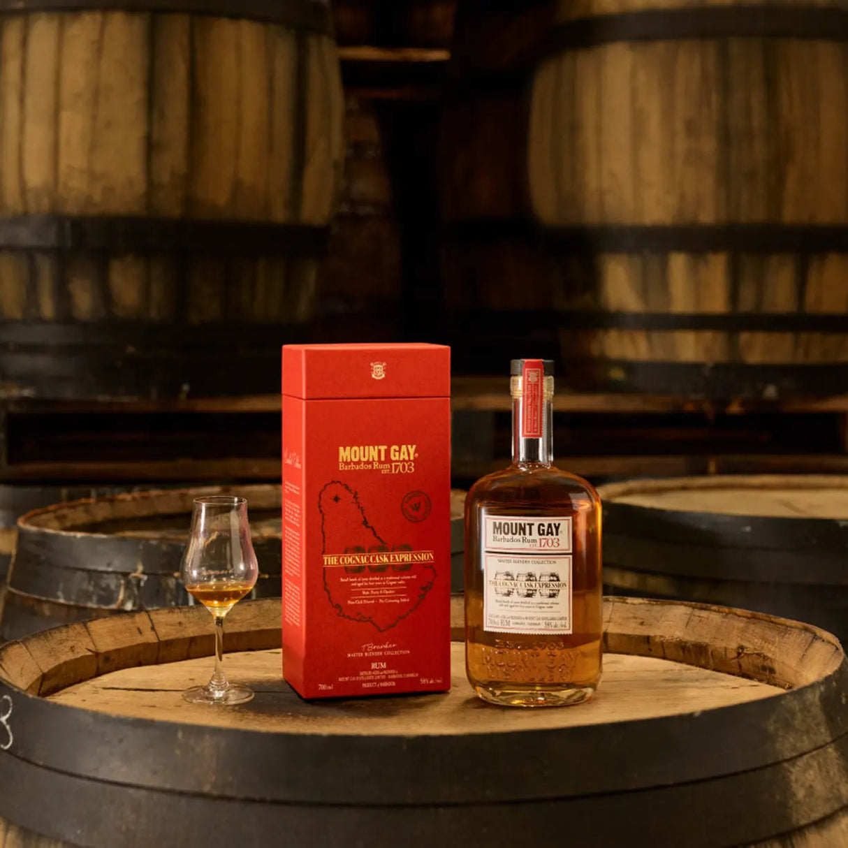 Mount Gay Aged Rum Master Blender Collection The Cognac Cask Expression1