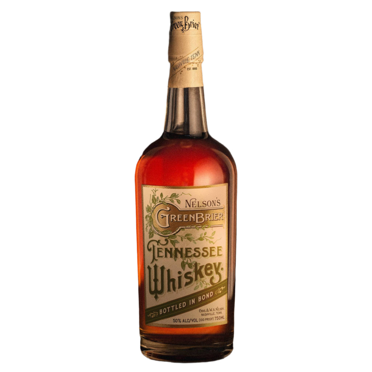 Nelson's Green Brier Tennessee Whiskey – Bottled in Bond