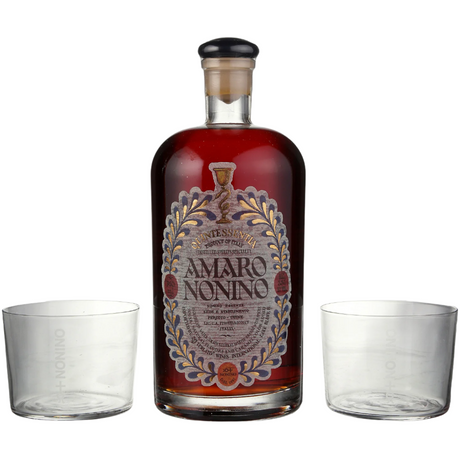 Nonino Amaro Quintessentia W 2 Tumblers