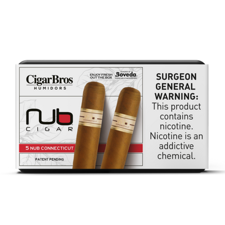 Nub Connecticut 4x60 5 Pack (Gordo Ecuadorian Mild-Bodied) by CigarBros-1