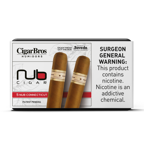 Nub Connecticut 4x60 5 Pack (Gordo Ecuadorian Mild-Bodied) by CigarBros