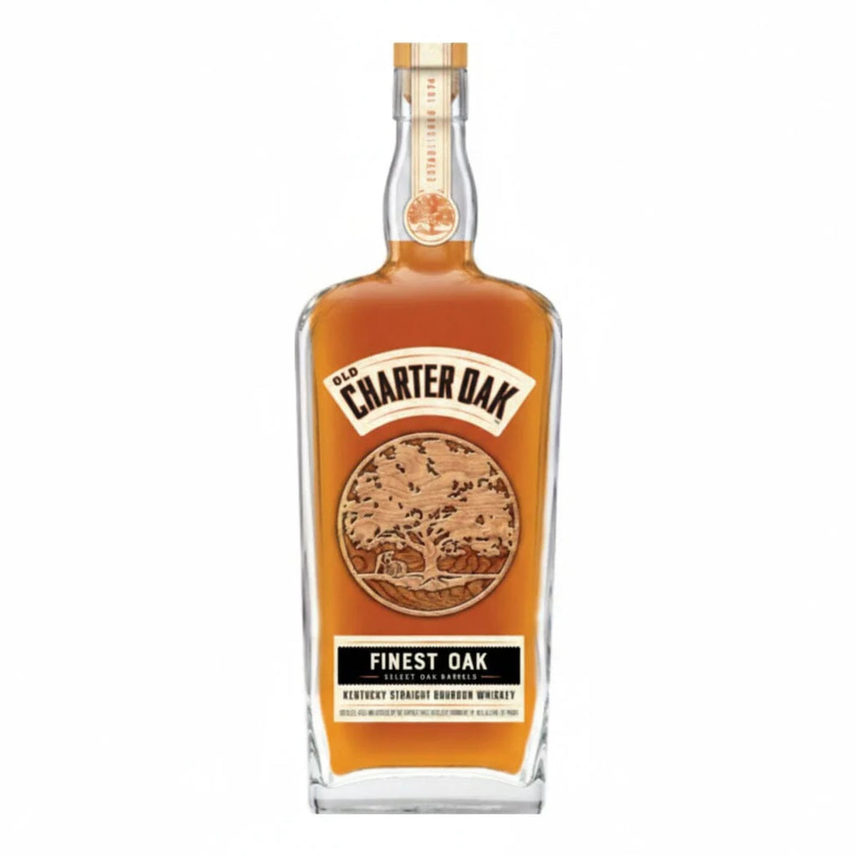 Old Charter Oak Finest Oak – Kentucky Straight Bourbon Whiskey