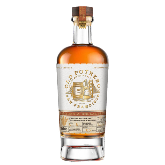 Old Potrero Straight Rye Whiskey – California Cellar Series Almanac 6 Year 6 Months