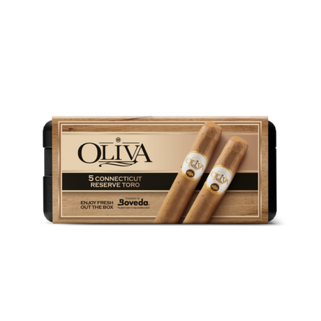 Oliva Connecticut Reserve Toro 6x50 - 5 Pack (Ecuadorian Mild-Medium-Bodied) by CigarBros-5