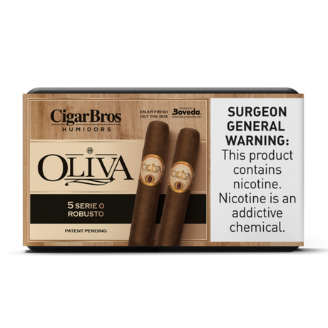 Oliva Serie O Robusto 5x50 - 5 Pack (Nicaraguan Habano Medium-Bodied) by CigarBros-1