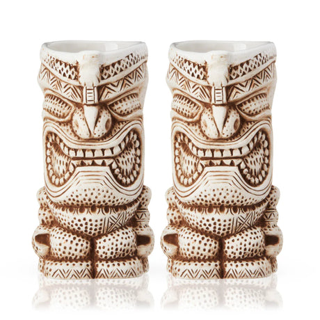 Pacific High Tide Tiki Mugs, Set of 2-1