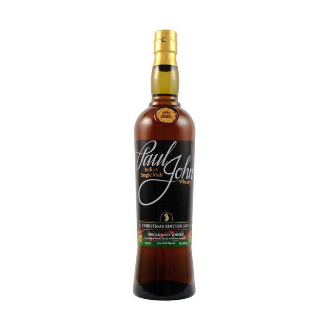 Paul John Single Malt Whiskey Christmas Edition 2022