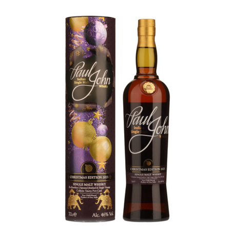 Paul John Single Malt Whiskey Christmas Edition 2023