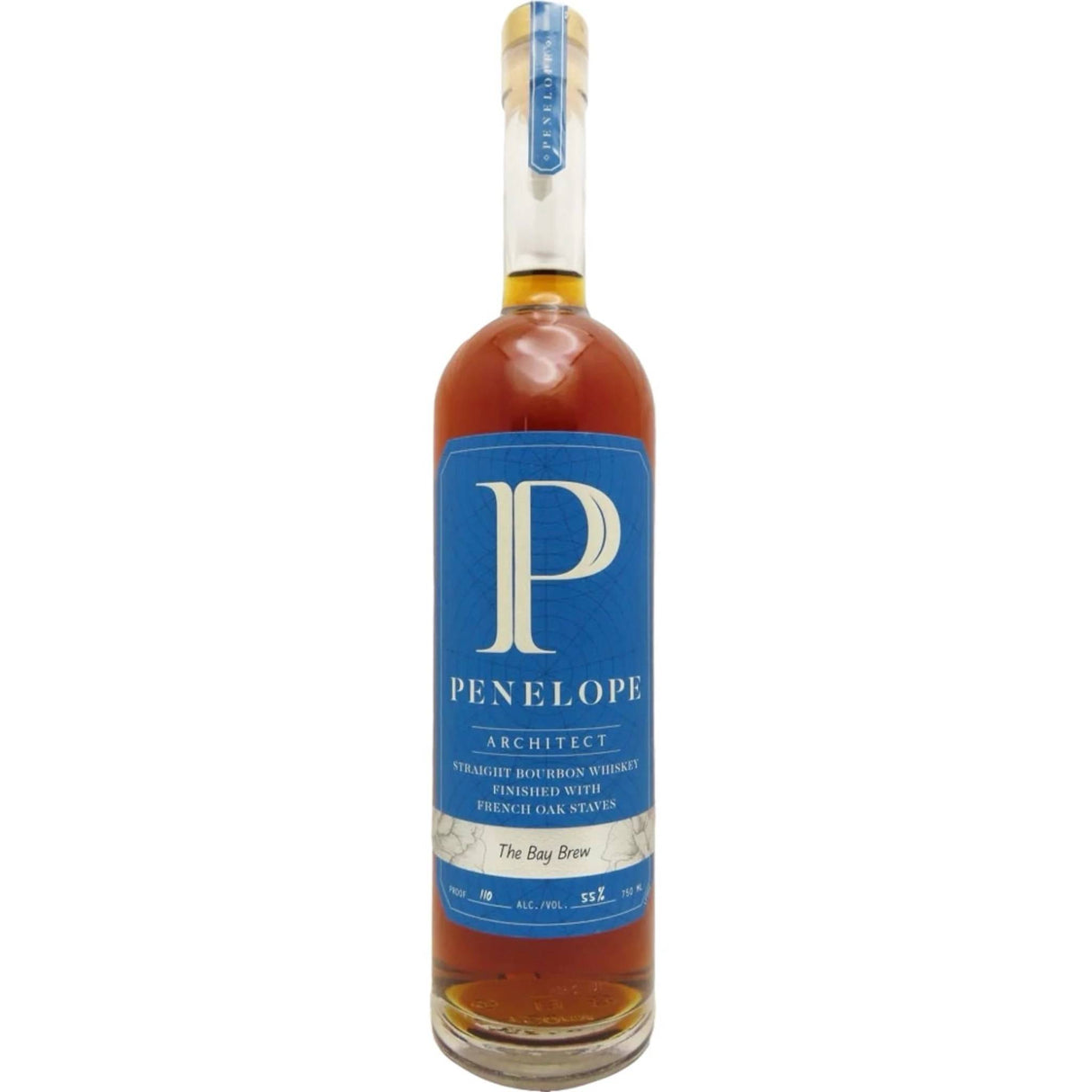 Penelope Bourbon Architect The Bay Brew Straight Bourbon Whiskey Finished With French Oak Staves