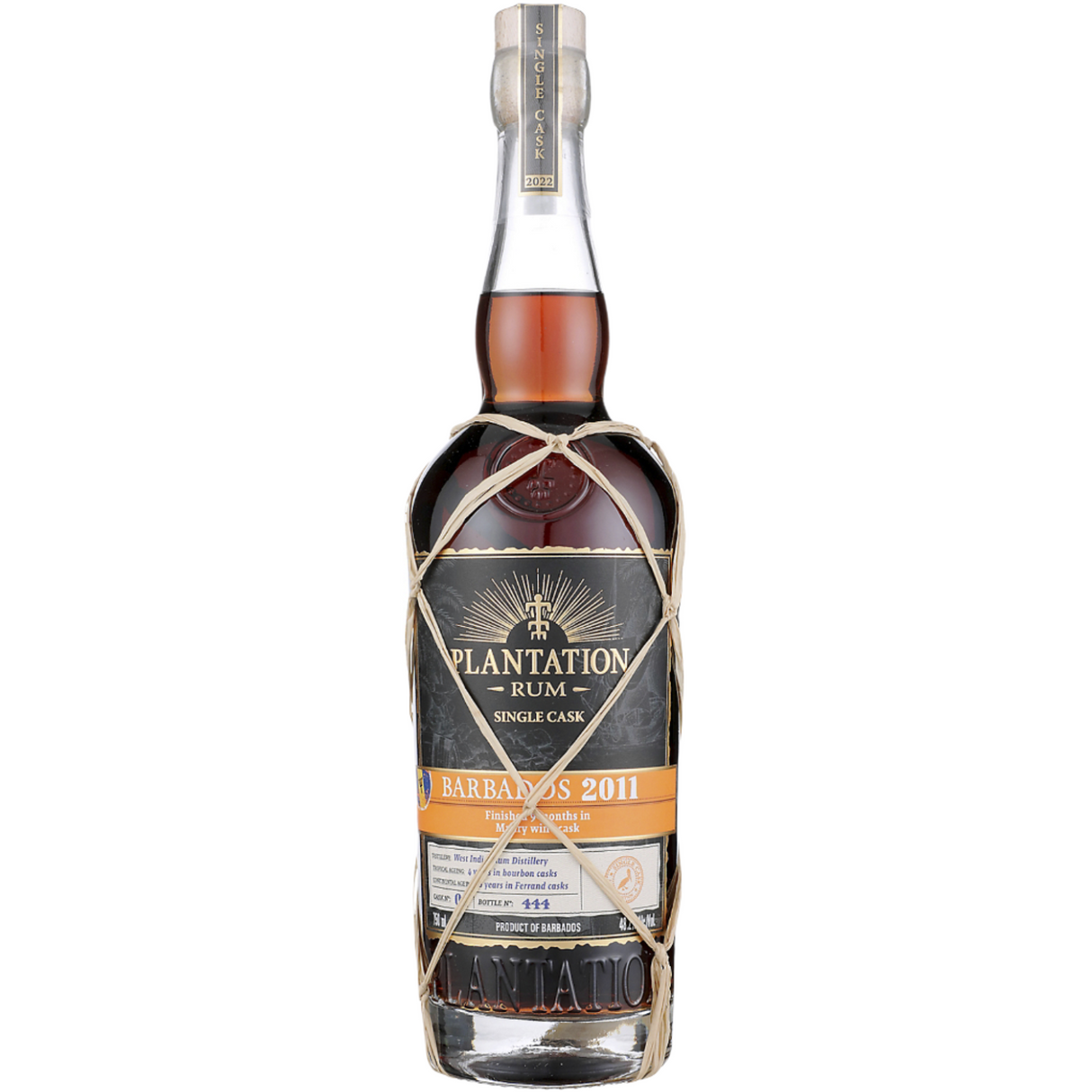 Plantation Aged Rum Single Cask West Indies Rum Distillery 10 Year