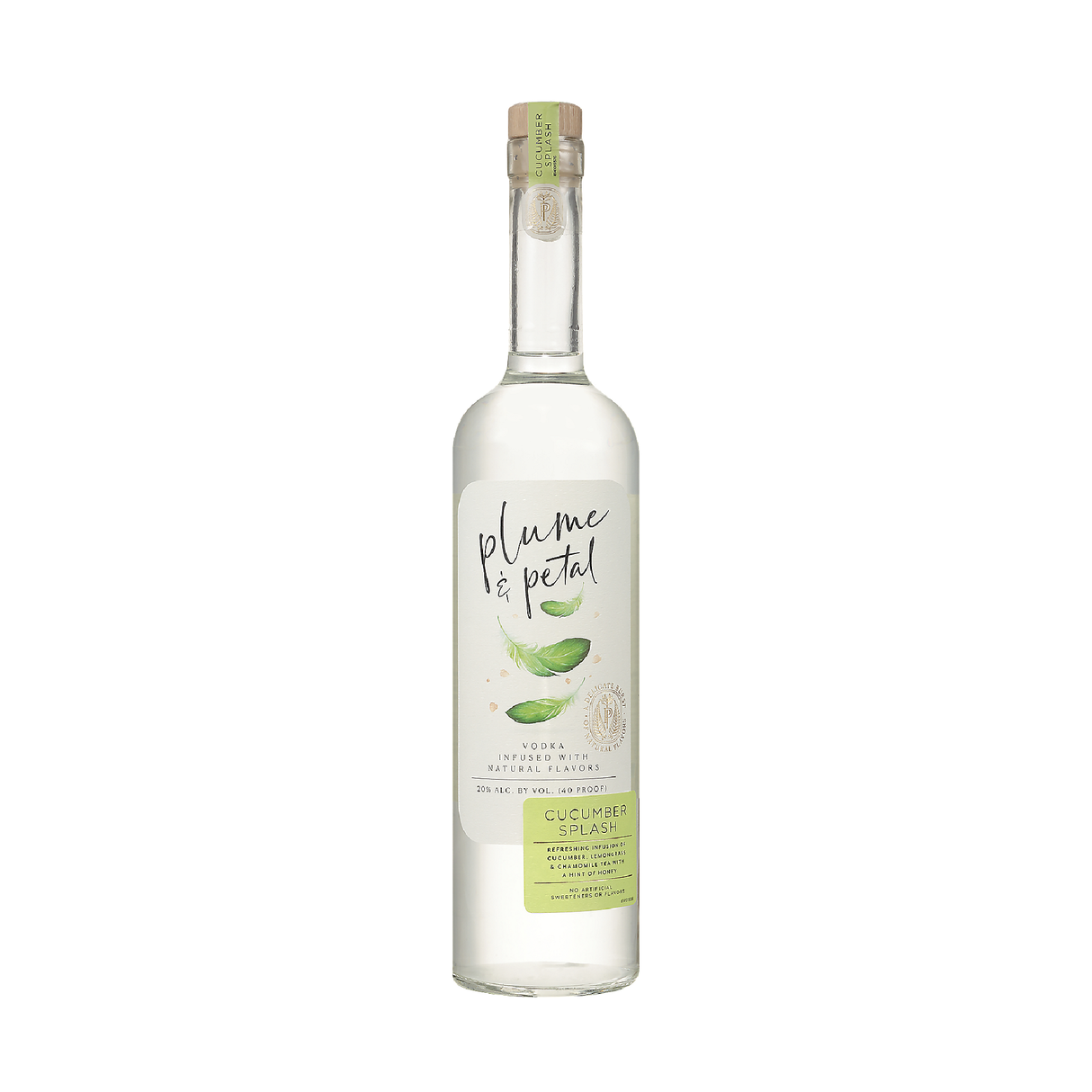 Plume & Petal Cucumber Flavored Vodka Cucumber Splash