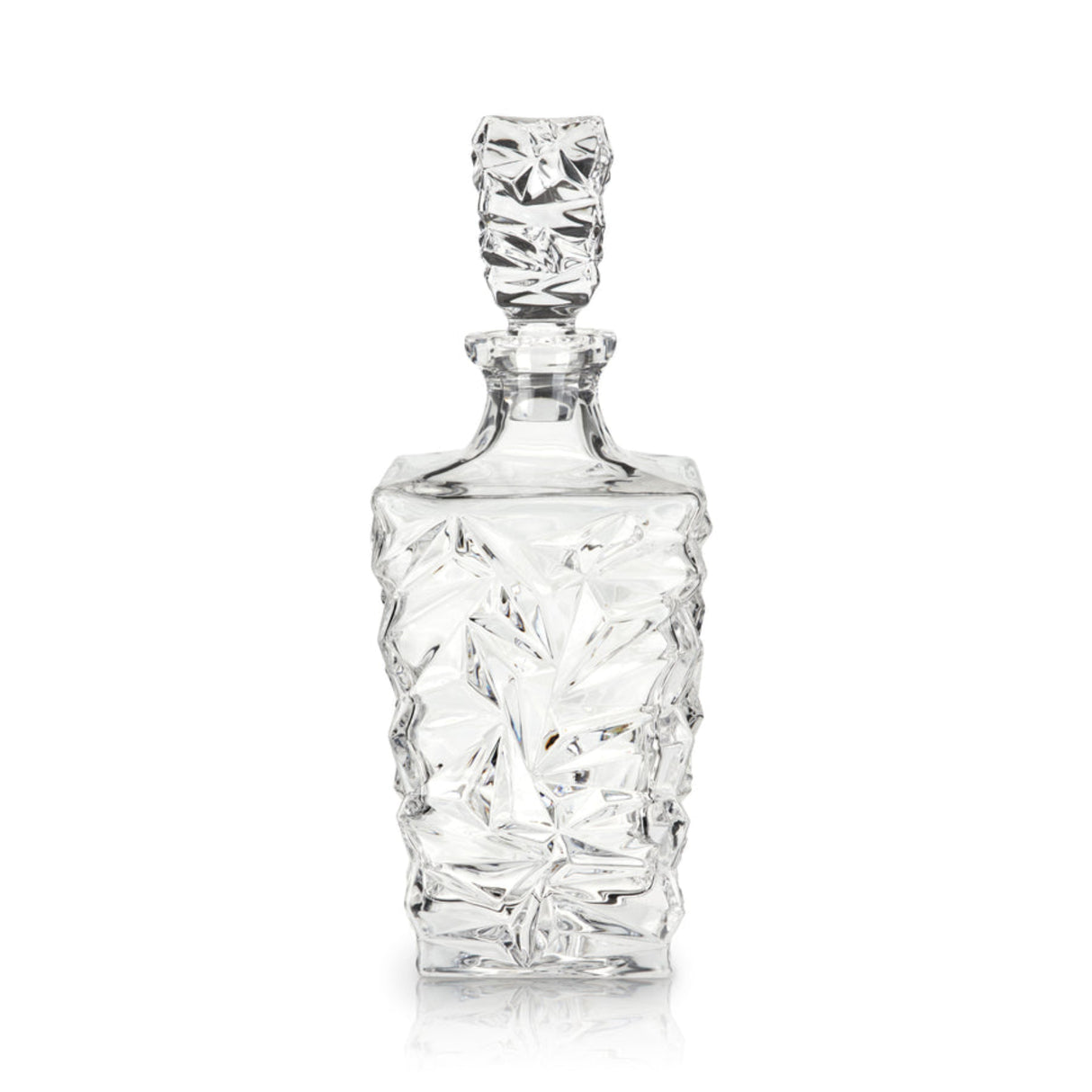 Prism Crystal Whiskey Decanter-1