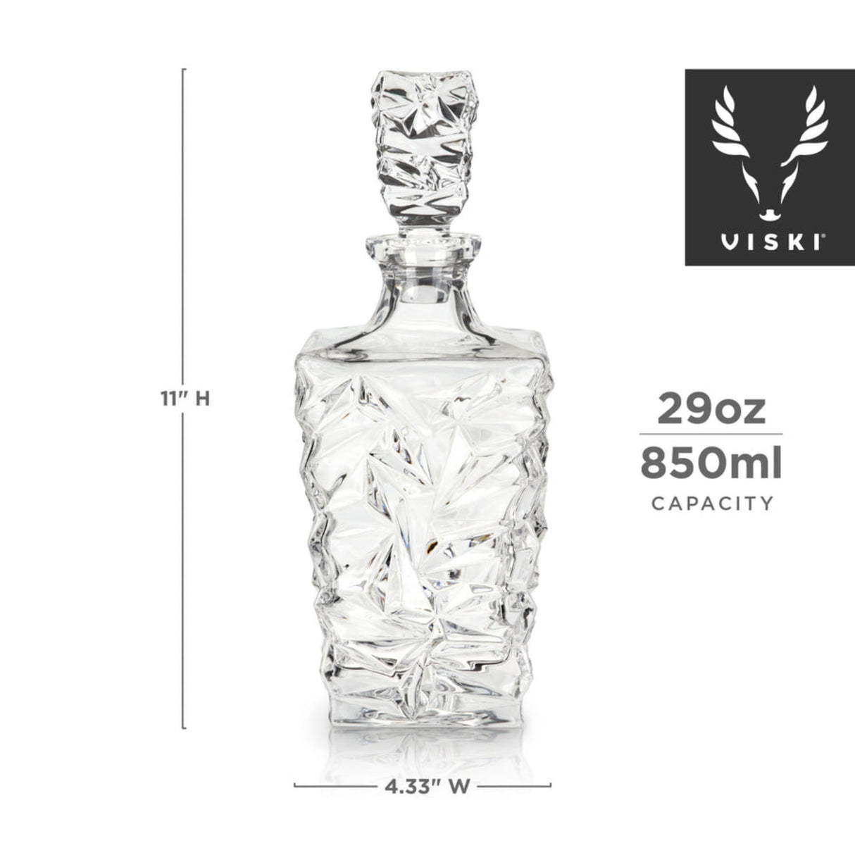 Prism Crystal Whiskey Decanter-2