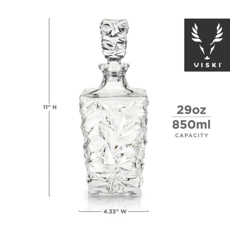 Prism Crystal Whiskey Decanter-2
