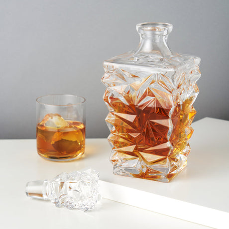 Prism Crystal Whiskey Decanter-4