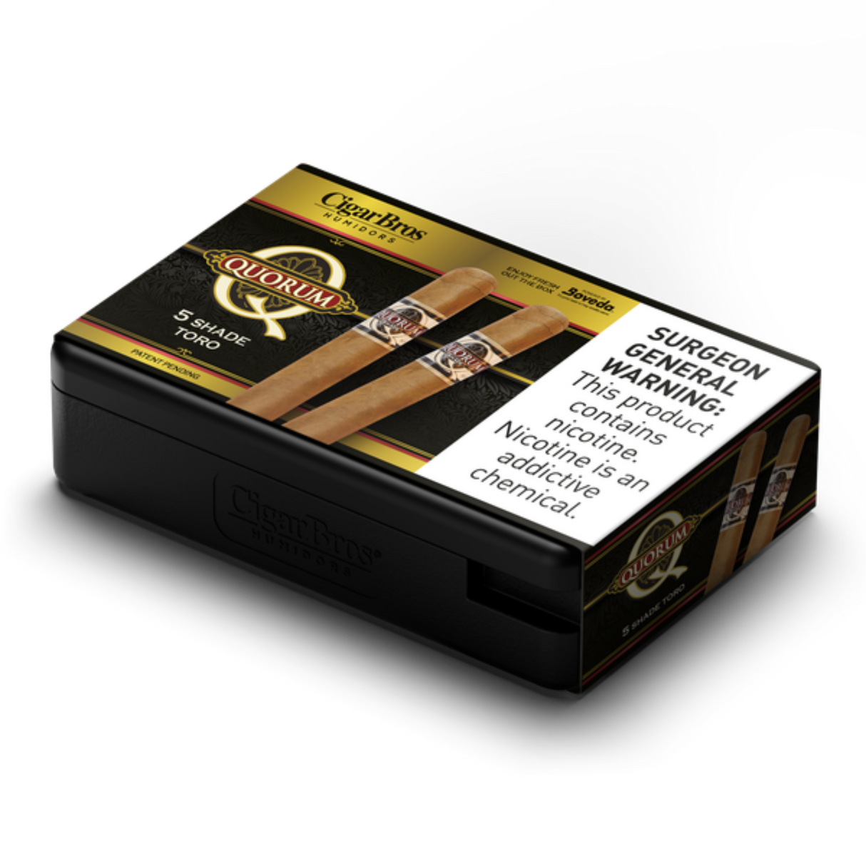 Quorum Toro Shade 6x50 - 5 Pack (Ecuadorian Connecticut Mild-Bodied) by CigarBros-8