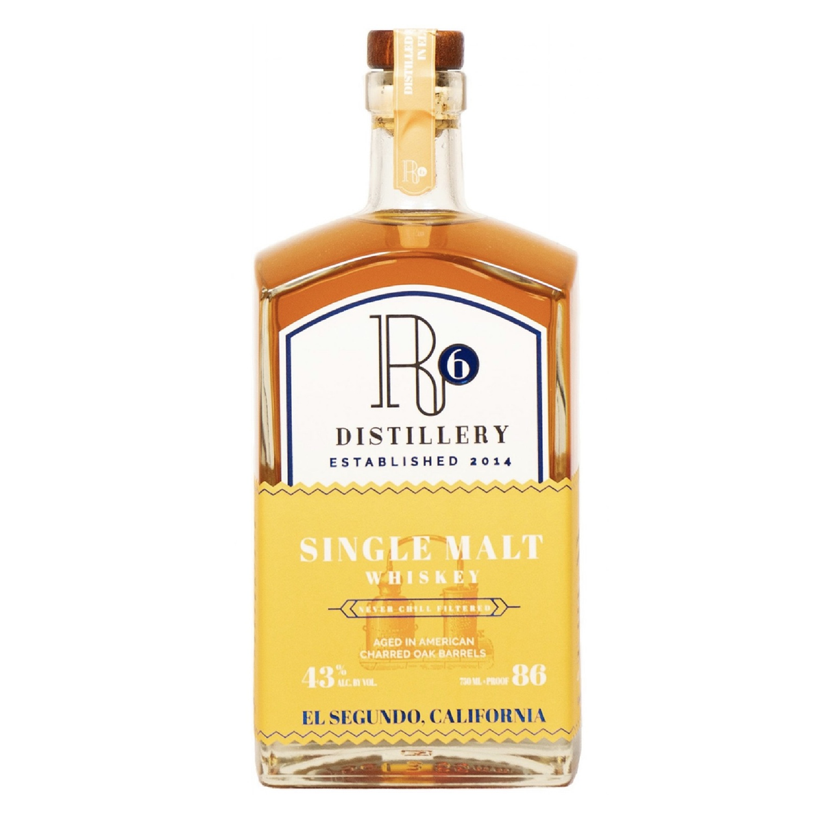 R6 Distillery Single Malt Whiskey