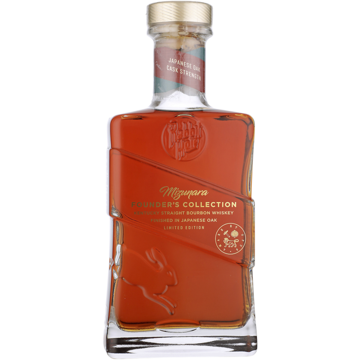 Rabbit Hole Straight Bourbon Mizunara Founder's Collection Cask Strength 15 Year Whiskey