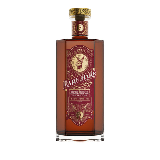 Rare Hare 7 Year Old Bourbon Finished with French Oak Staves Whiskey