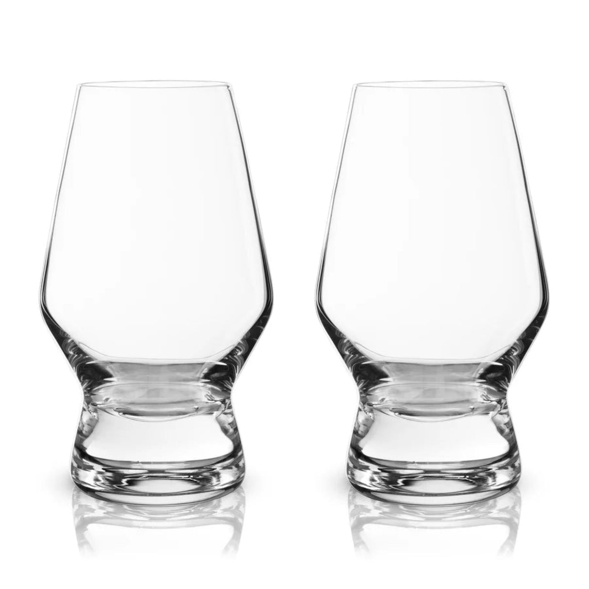 Raye Heavy Base Crystal Whiskey Tasting Glasses, Set of 2-2