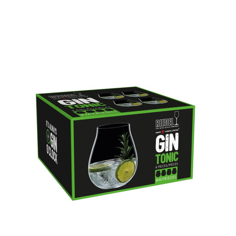 Riedel Drinkware Gin Set (5414/67) – Set of 4 Crystal Glasses-4