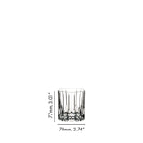 Riedel Rocks Glass Retail Drink Specific Glassware (6417/01) | Two Pack-3
