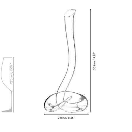 Riedel Wine Decanter Eve – Set of 1 (1950/09)-3