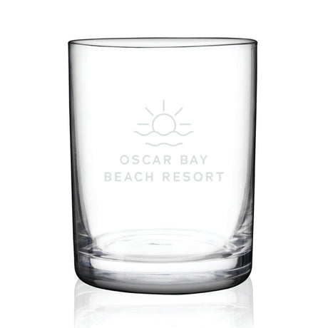 Rocks 12 oz Cocktail Glasses – Set of 4-4
