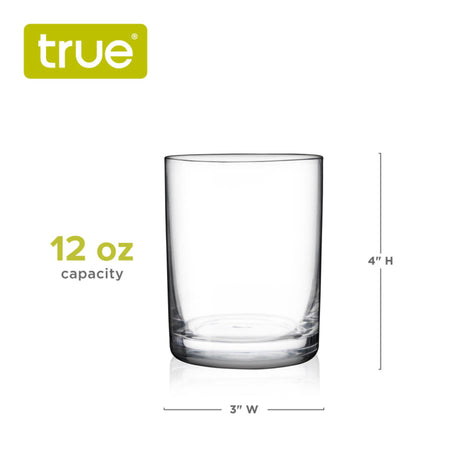 Rocks 12 oz Cocktail Glasses – Set of 4-5