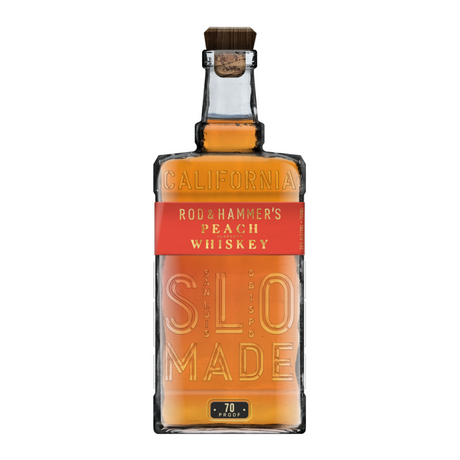 Rod & Hammer's Peach Flavored Slo Stills Whiskey