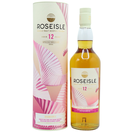 Roseisle Single Malt Scotch Natural Cask Strength Special Release 2024 12 Year Whiskey