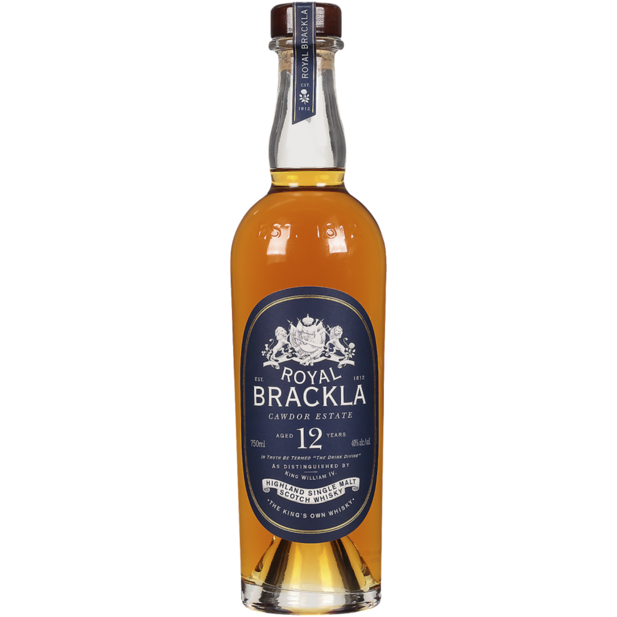 Royal Brackla Single Malt Scotch Sherry Cask Finish Oloroso 12 Year Whiskey