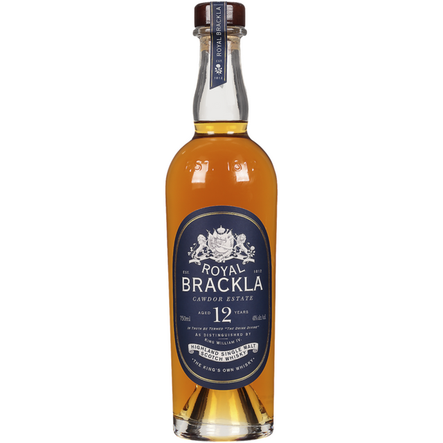 Royal Brackla Single Malt Scotch Sherry Cask Finish Oloroso 12 Year Whiskey