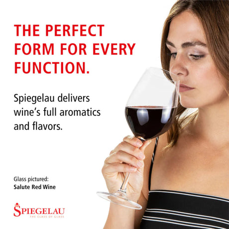 Salute Red Wine Glass, Set of 4-7