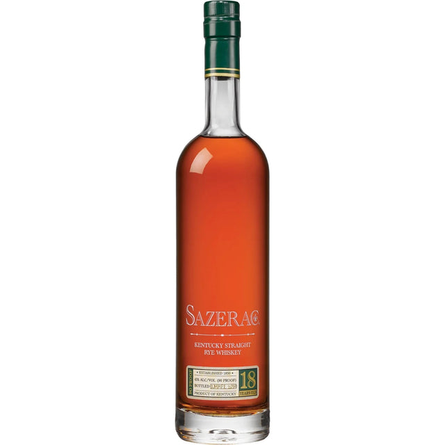 Sazerac 18 Year Old Kentucky Straight Rye Whiskey 2023