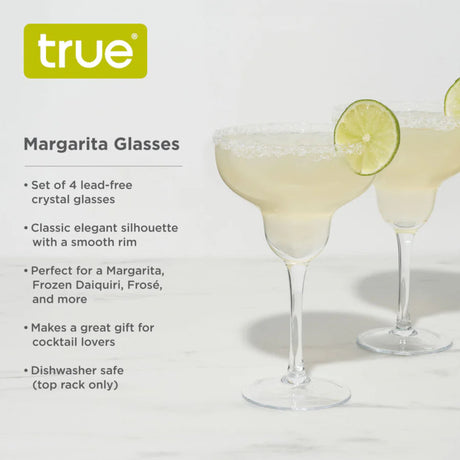 Sorbo 10 oz Margarita Glasses, Set of 4-6