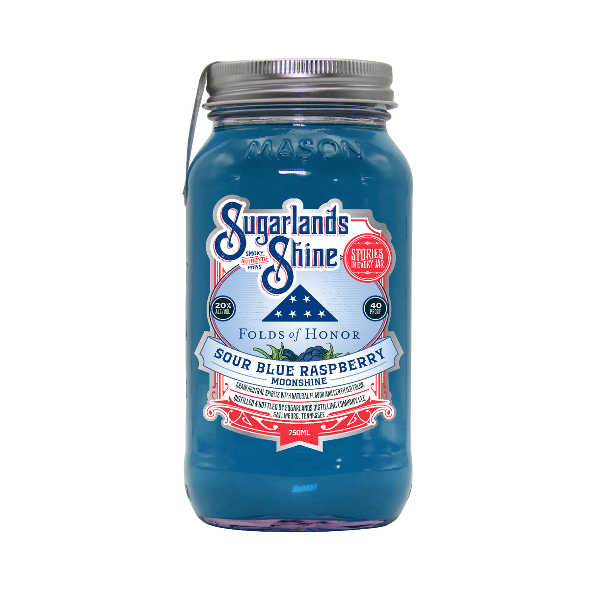 Sugarlands Folds of Honor Sour Blue Raspberry